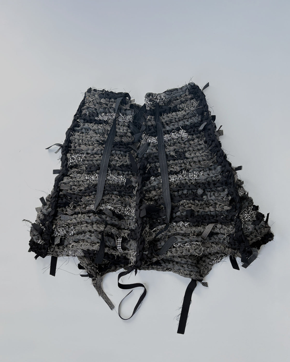 Hand Crochet Skirt - Black