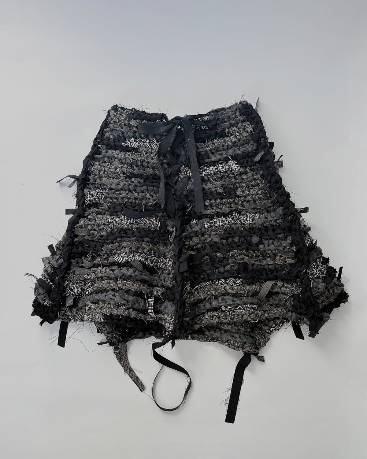 Hand Crochet Skirt - Black