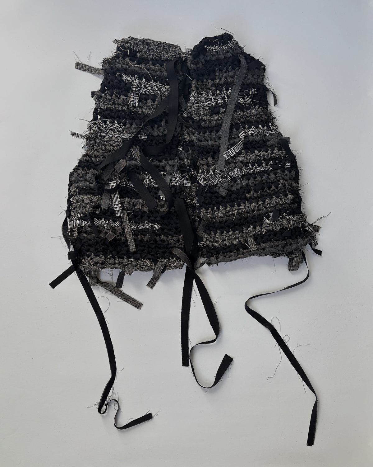 Hand Crochet Vest - Black