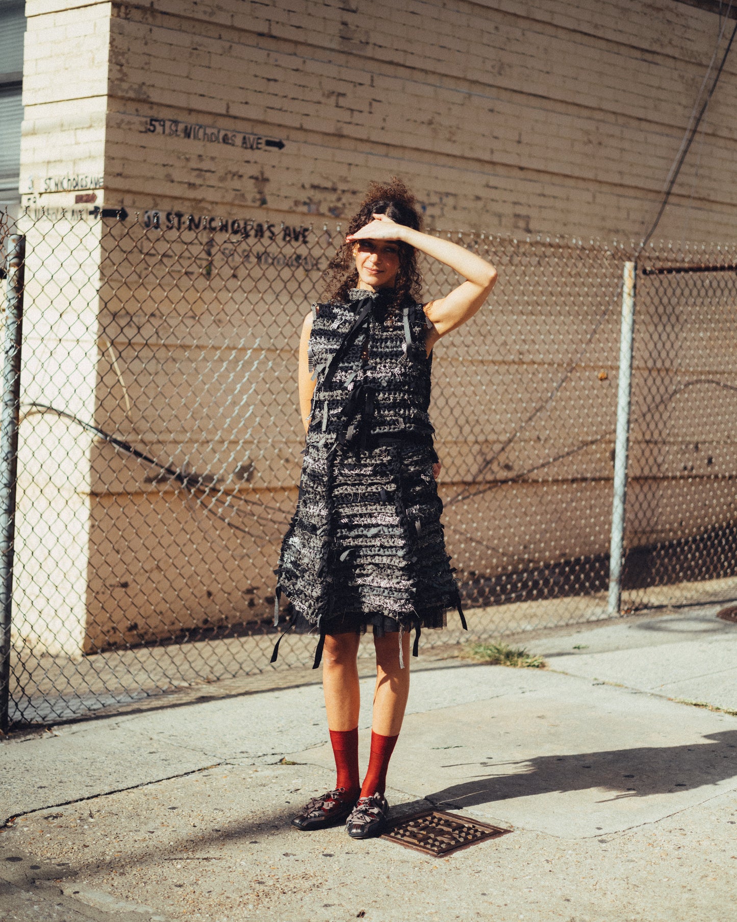 Hand Crochet Skirt - Black