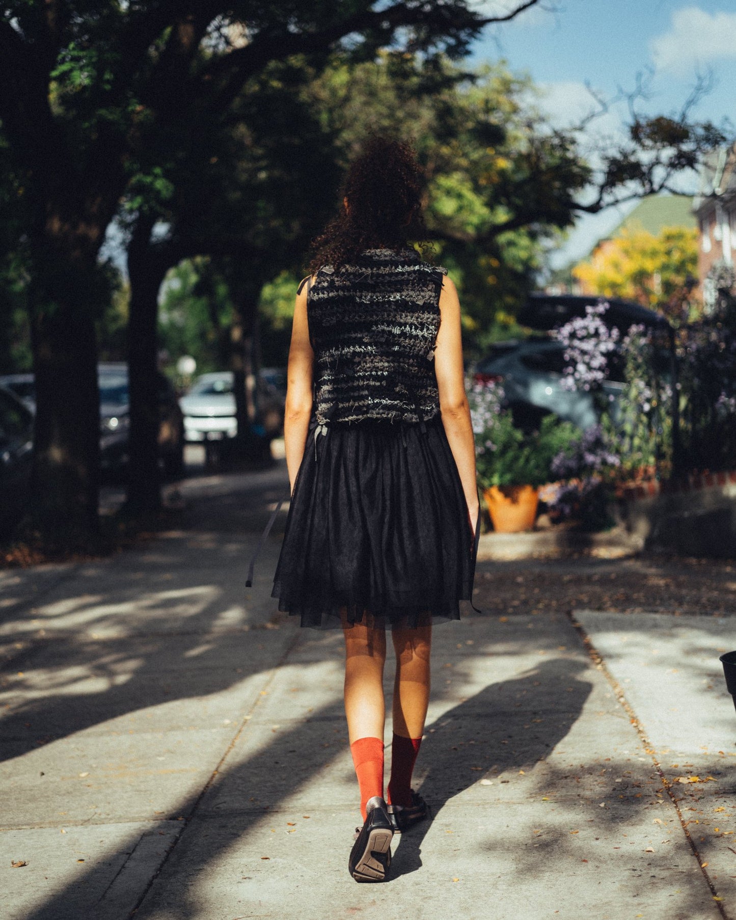 Hand Crochet Vest - Black